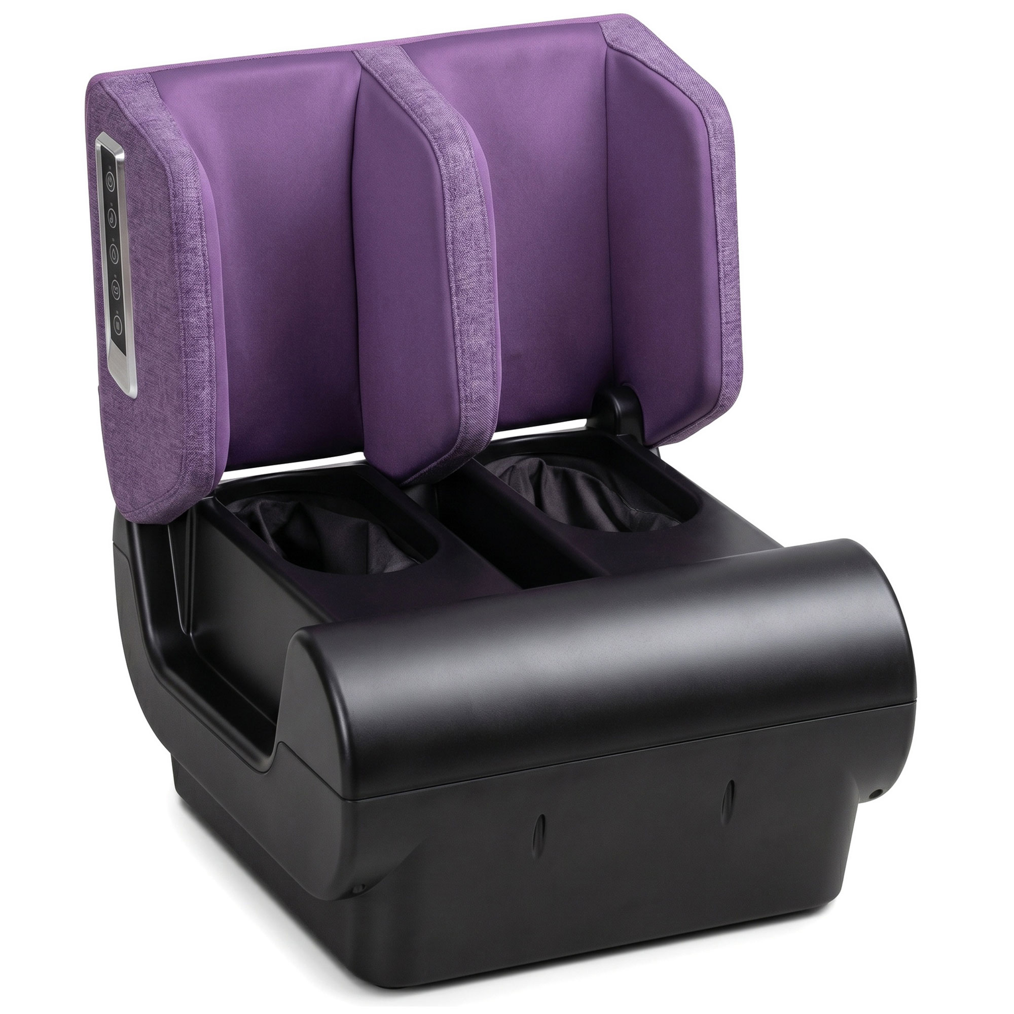 Jarix Purple Fabric Foot and Calf Massager with Heat - 38cm - Life Essentials