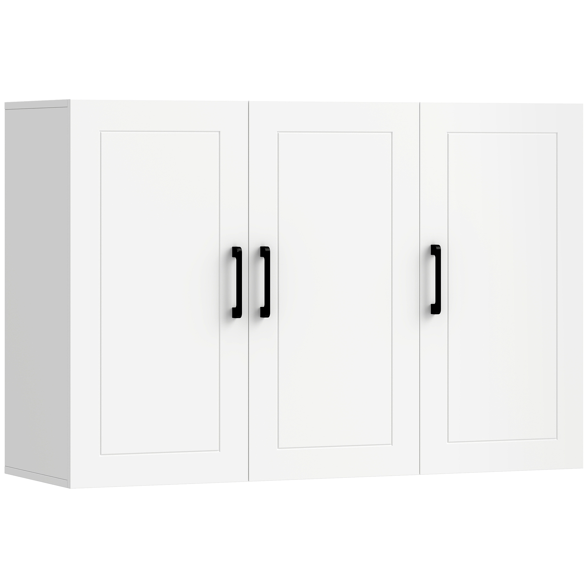 DEAL Wall Mounted Over Toilet Bathroom Cabinet with Adjustable Shelves - White - Life Essentials