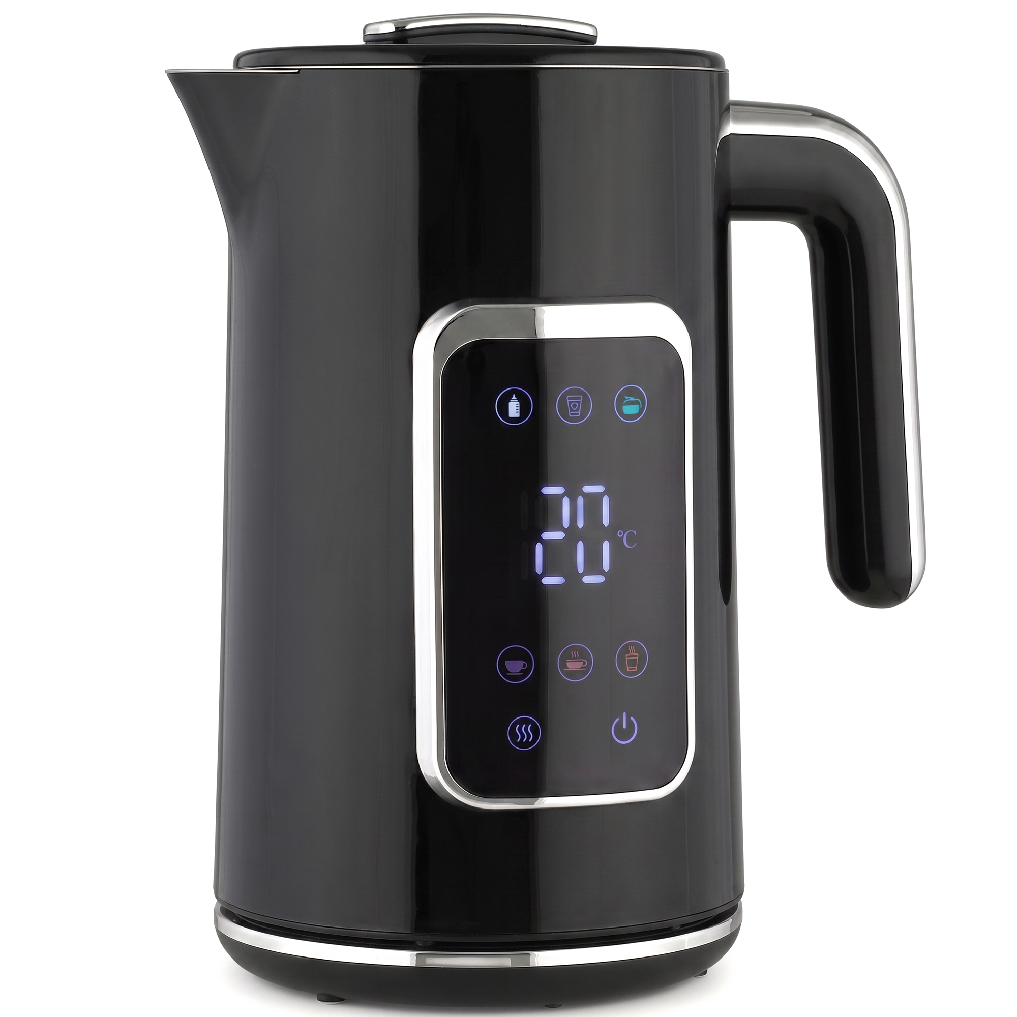 BRIARRIDGE 1.7L Electric Kettle, 3000W, with Adjustable Temperature - Black