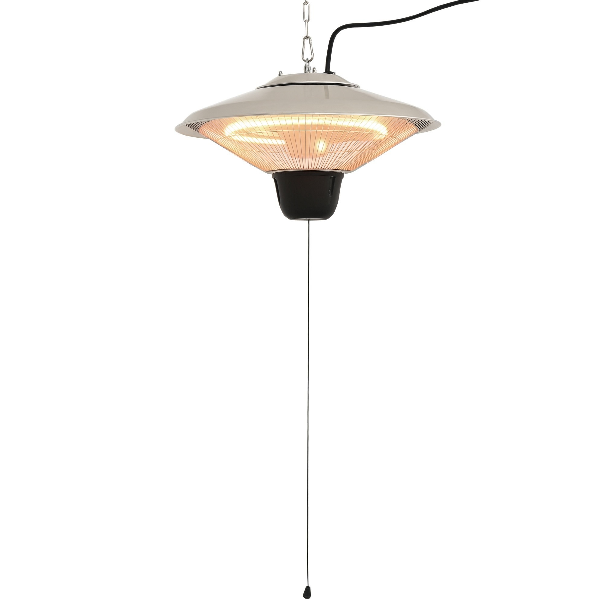 ALDERDALE 1500W Ceiling-Mounted Halogen Outdoor Heater