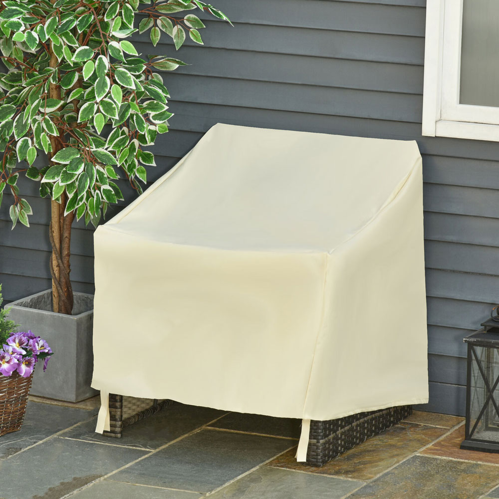 Garden Furniture Waterproof Protector Single Chair Cover - 600D Oxford Cloth - Aldo & Ehren