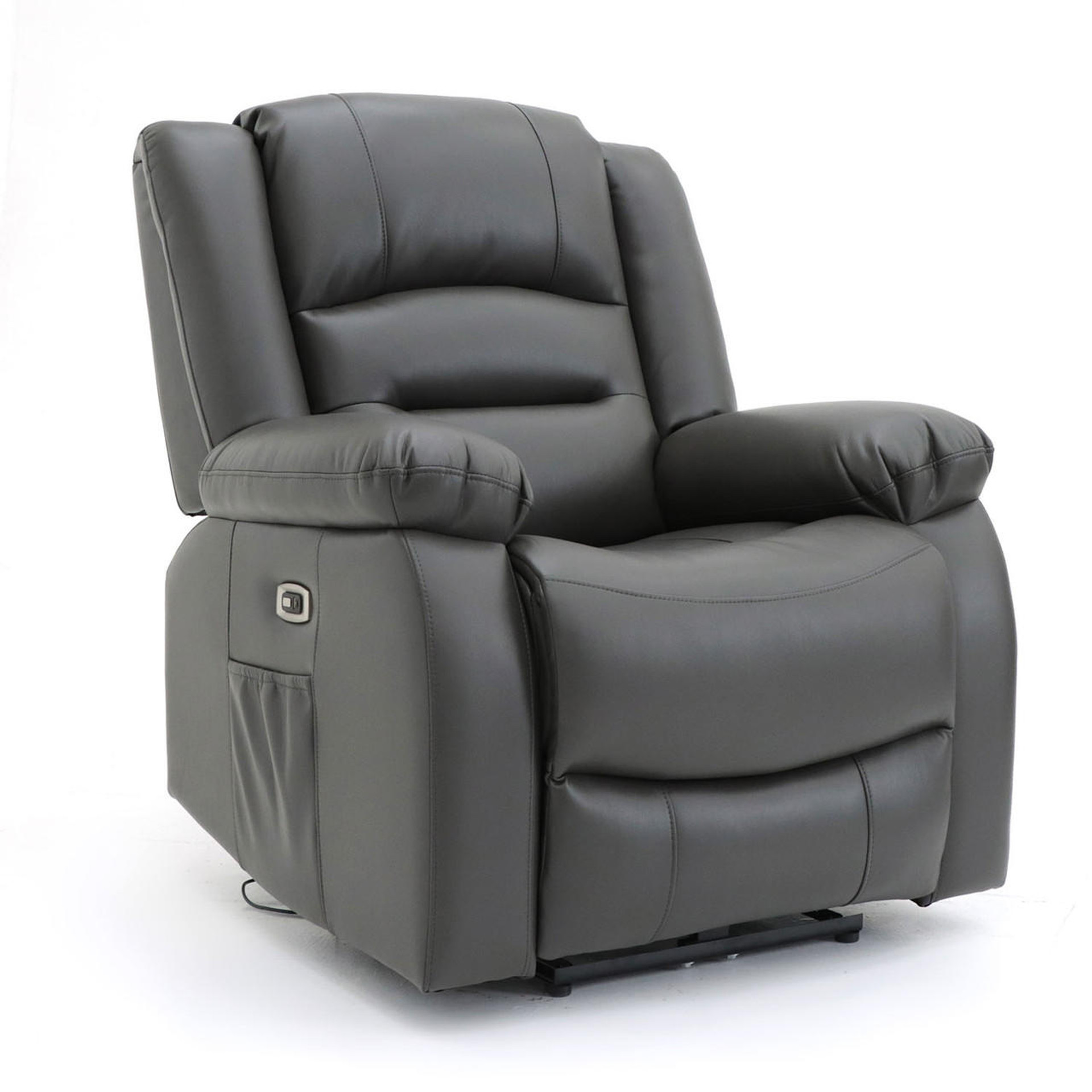 Mark Electric Recliner Armchair - Grey - Sofa So Good