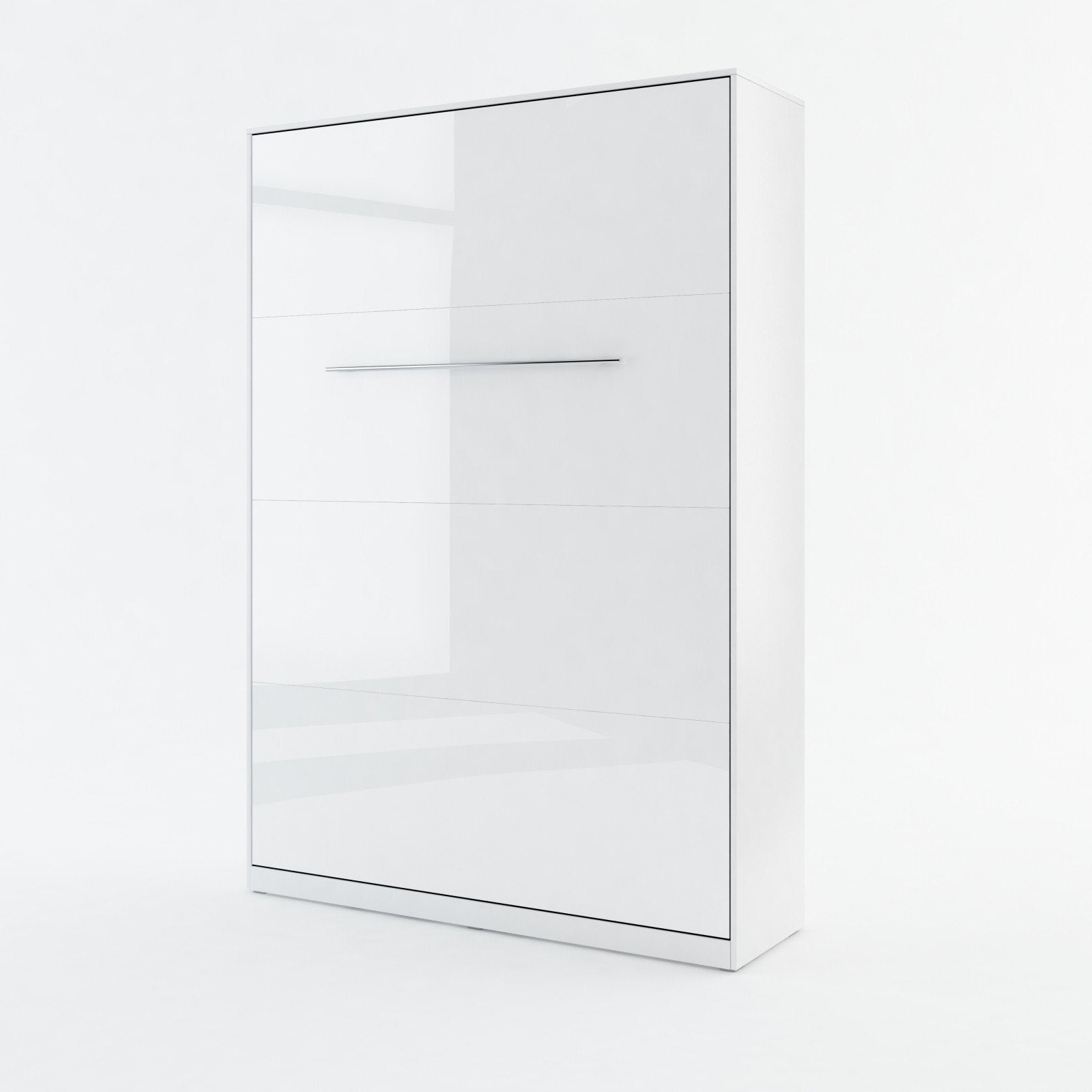 ArtNest Classic Concept Vertical Wall Bed 140cm - White Gloss - Art Nest