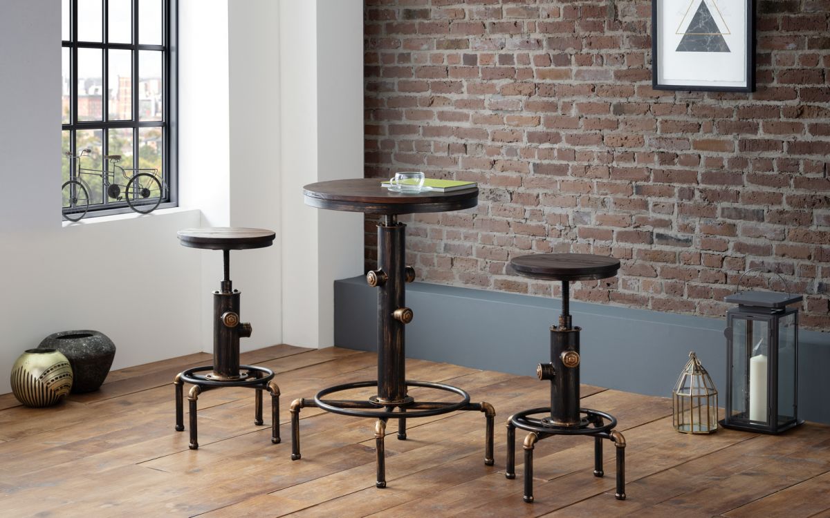 Rockport Pipework Barstool - JB Collections
