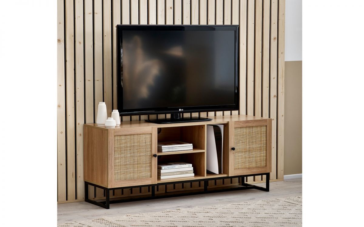 Padstow TV Unit - Oak - JB Collections