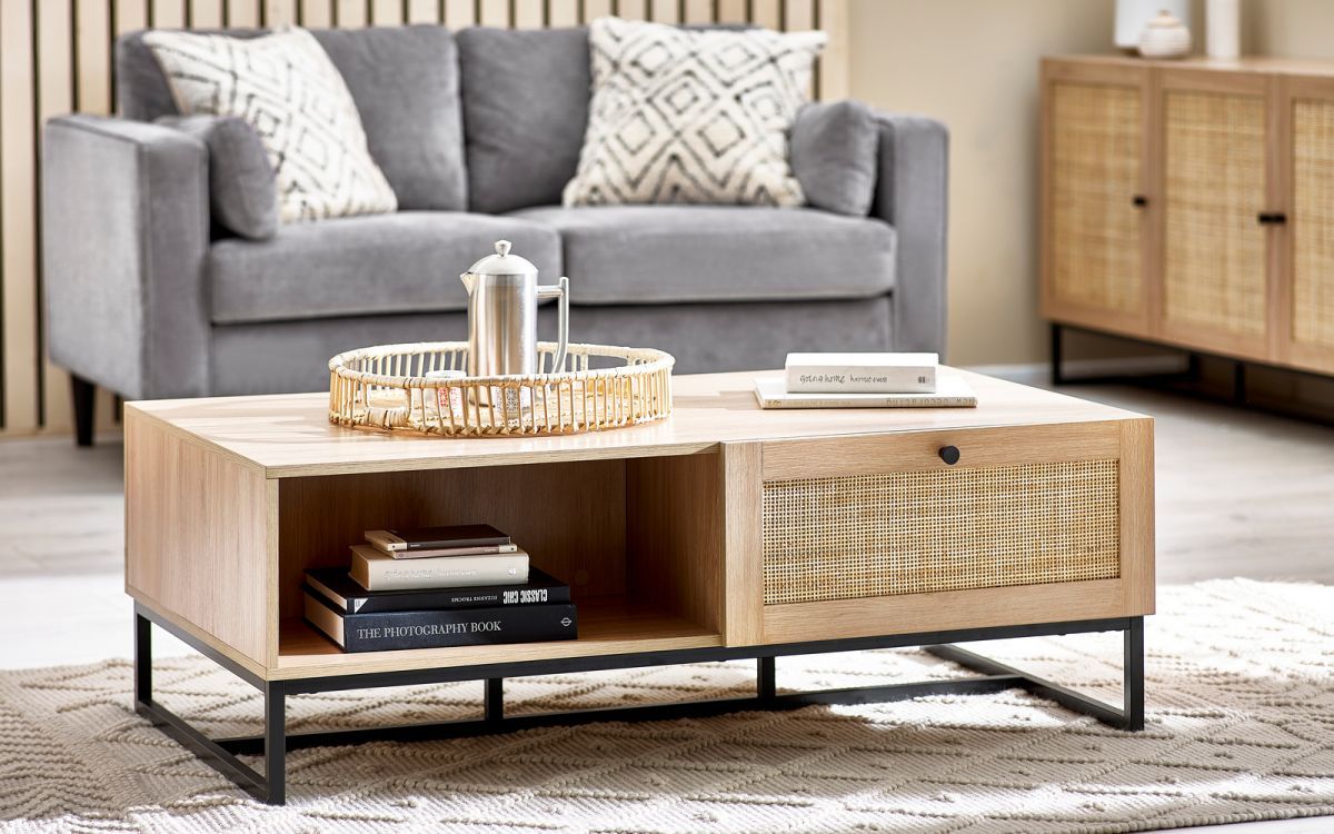 Padstow Coffee Table - Oak - JB Collections