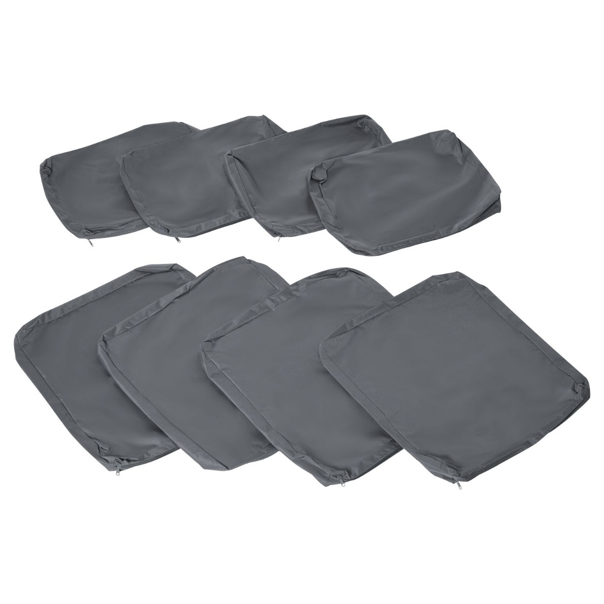 Garden Furniture Replacement Cushion Cover Seat Cover - Dark Grey - Aldo & Ehren
