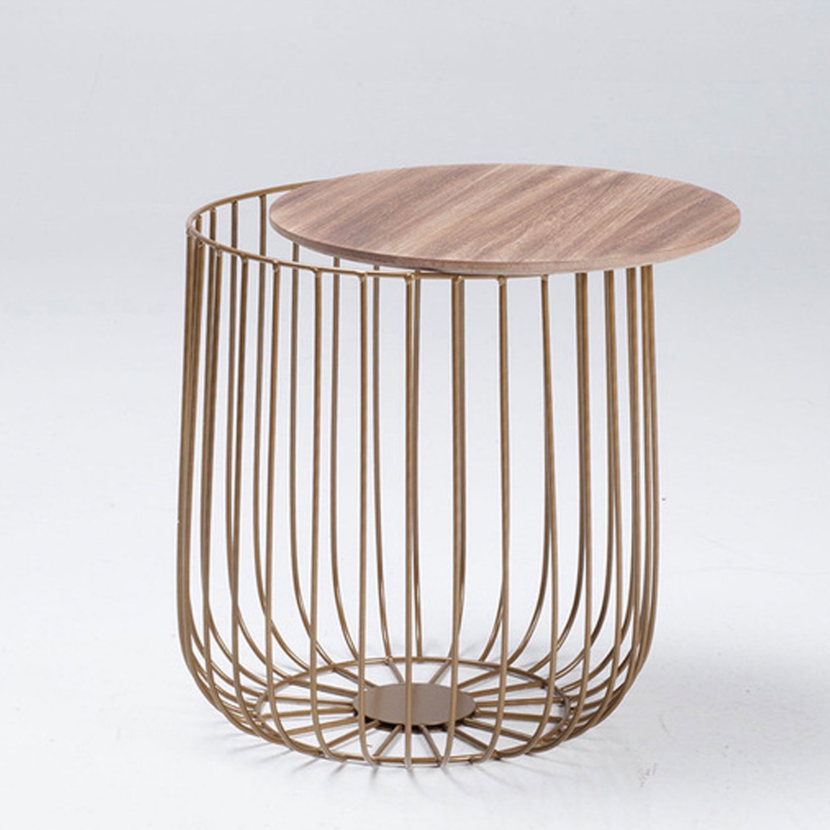 Enzo Cage Style Coffee Table With Oak Top - Small - Leeds Plywood