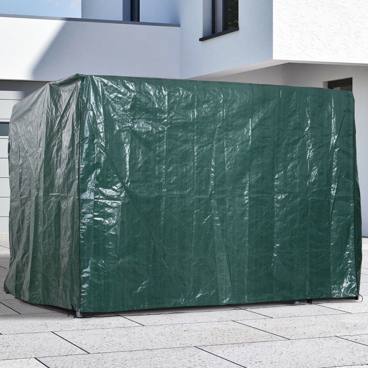 Garden Furniture UV Protector Cover Large Swing Chair - Dark Green - Aldo & Ehren