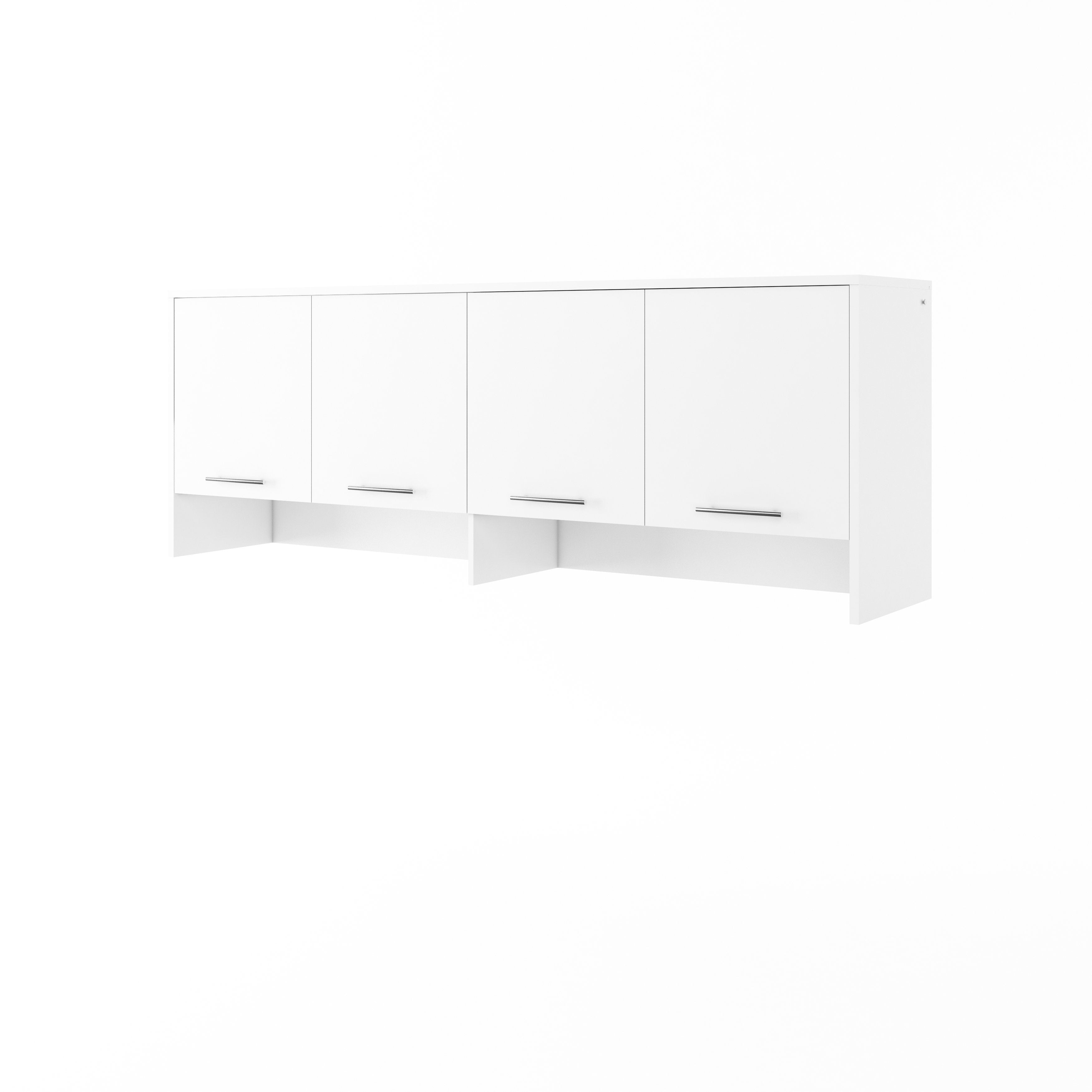 Over Bed Unit for ArtNest Horizontal Wall Bed Concept 120cm - White Matt - Art Nest