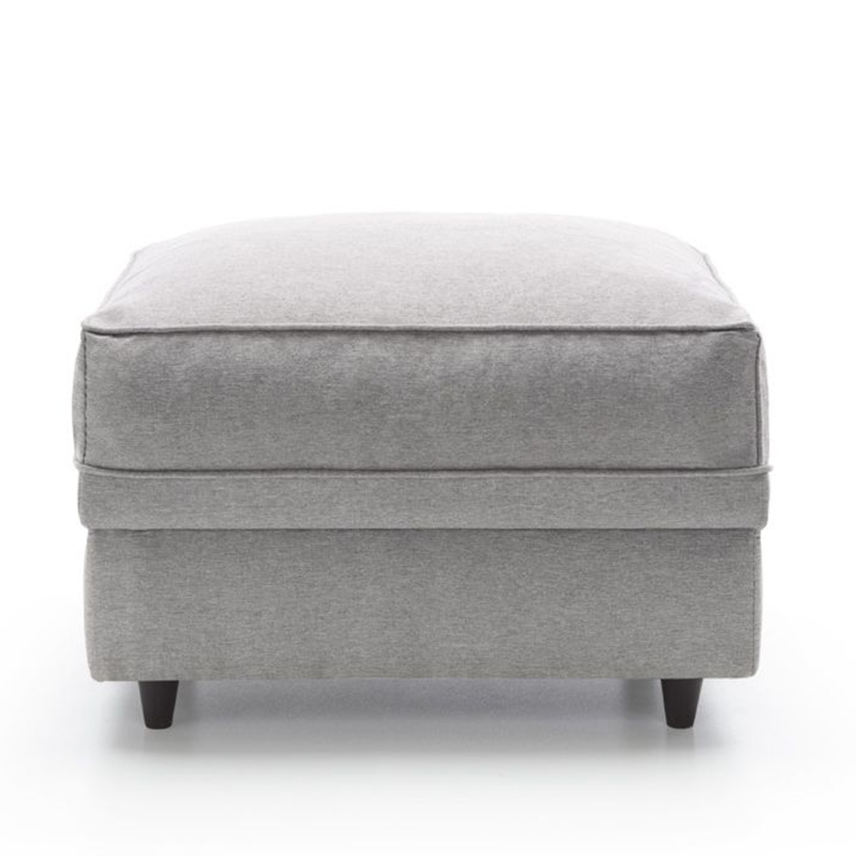Darcie Footstool - Light Grey - Moonlight Interiors