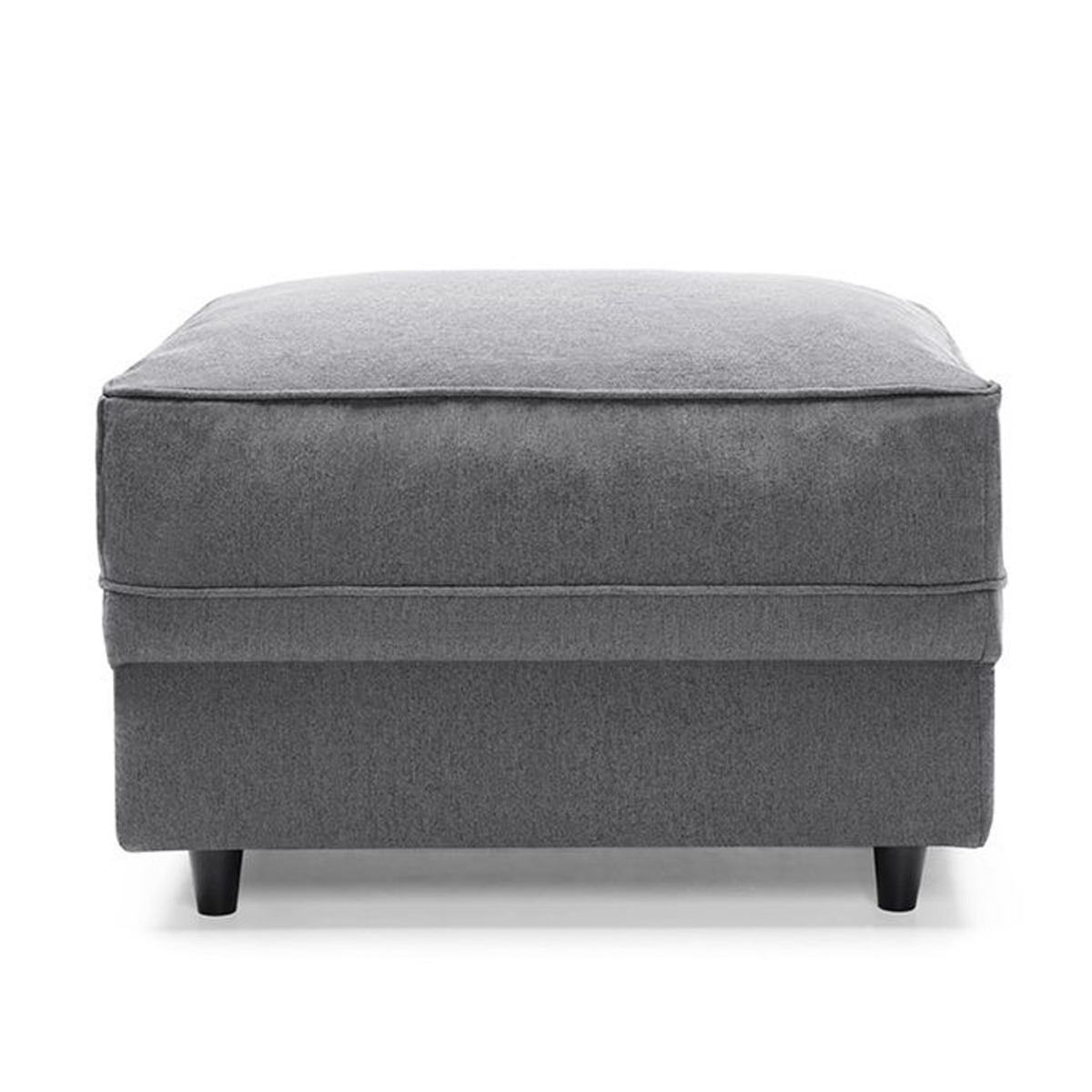 Darcie Footstool - Dark Gray - Moonlight Interiors