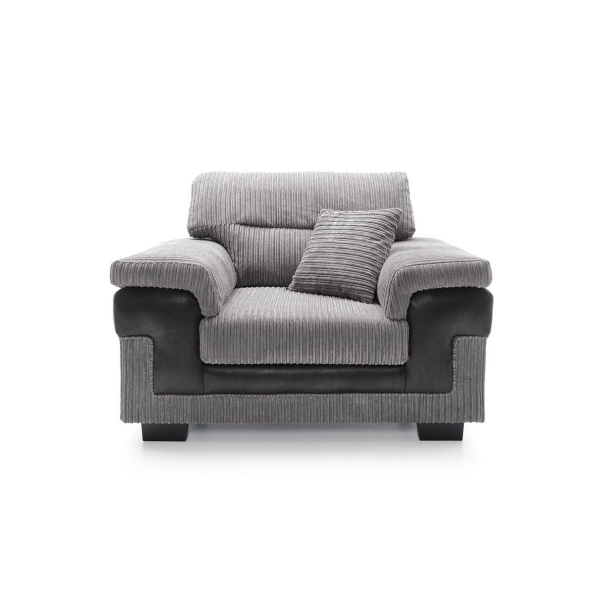 Sampson Armchair - Black - Moonlight Interiors