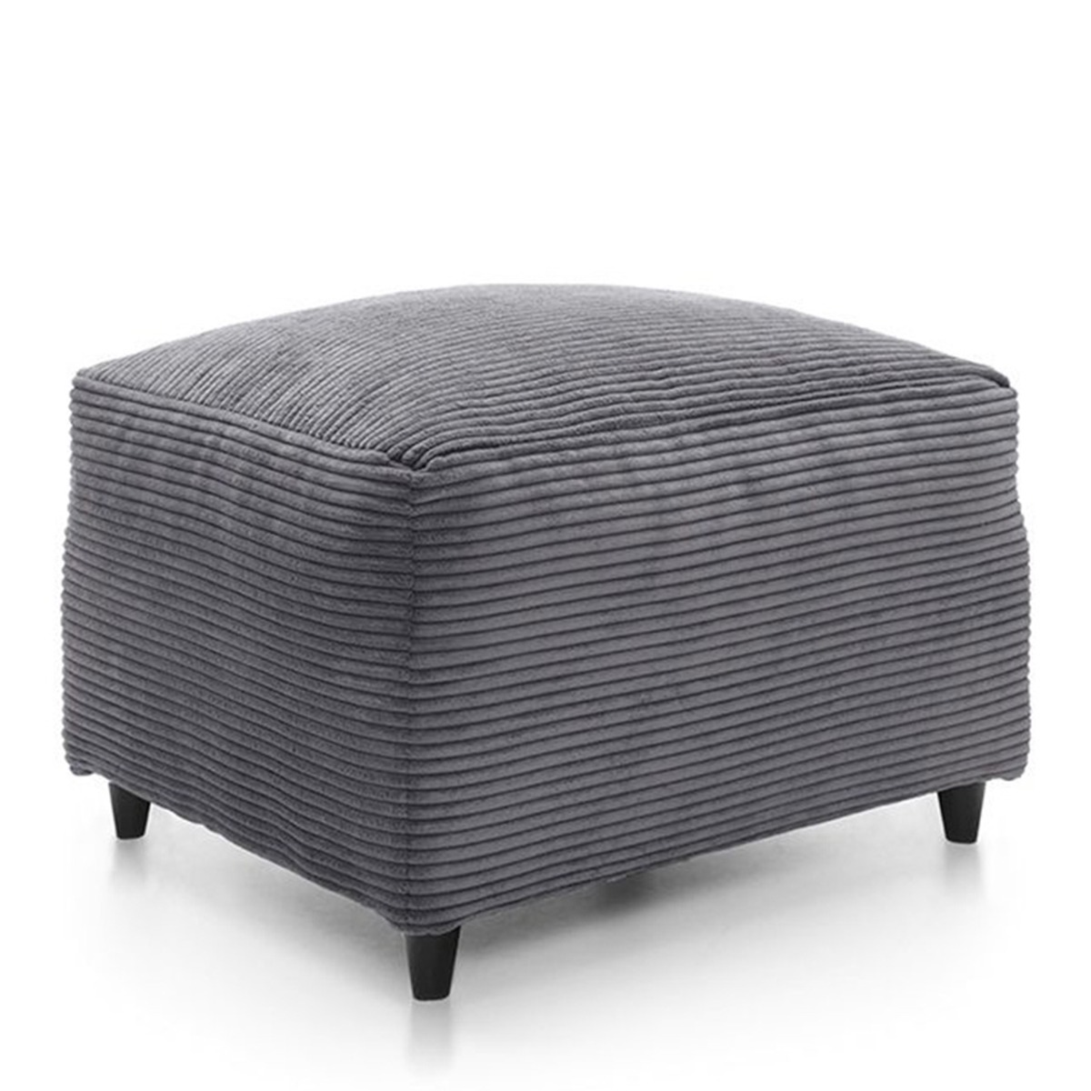 Fergasson Footstool - Grey - Moonlight Interiors