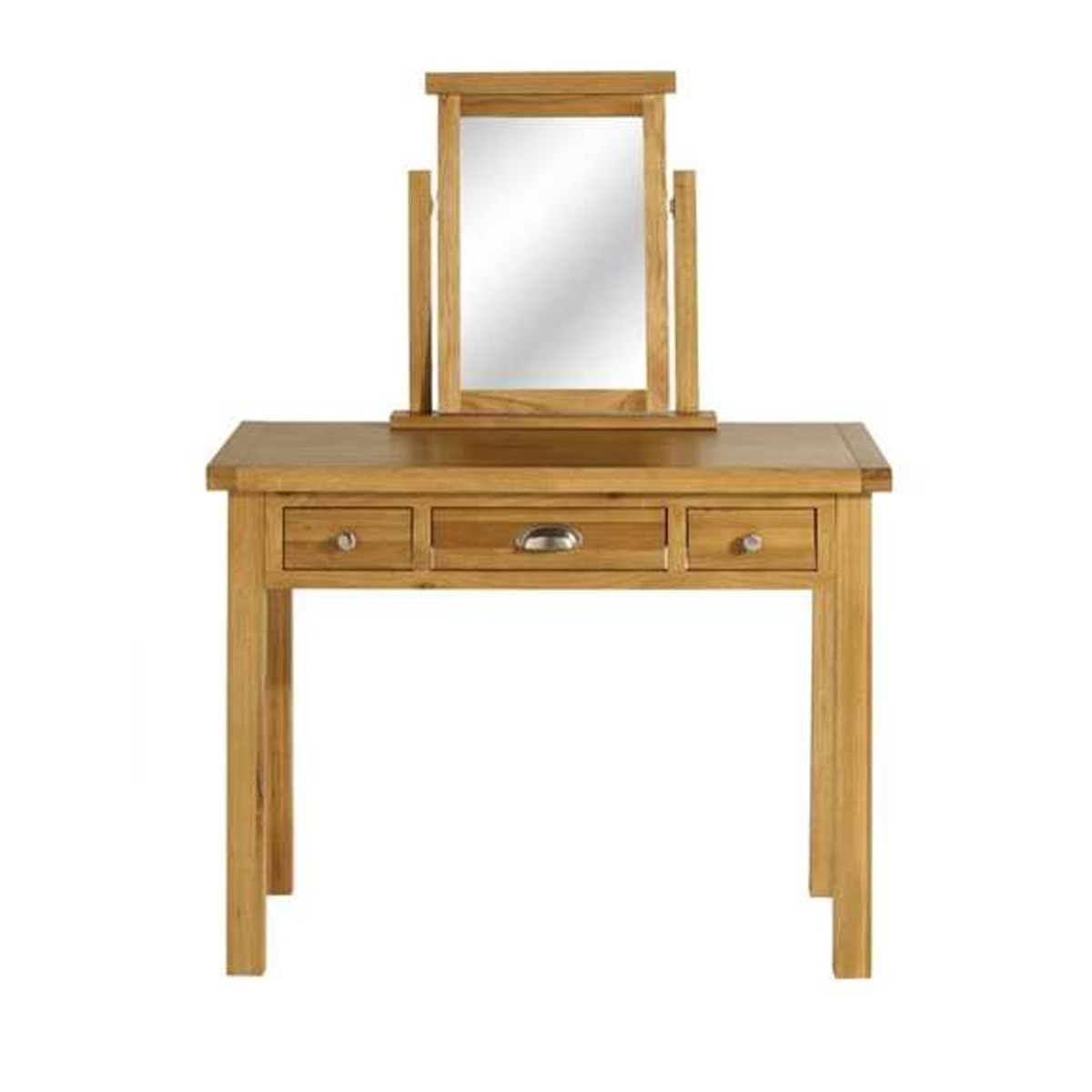 Dressing Table - BIRLEA 3 Drawer Dresser Oak 110cm - Birlea Essentials