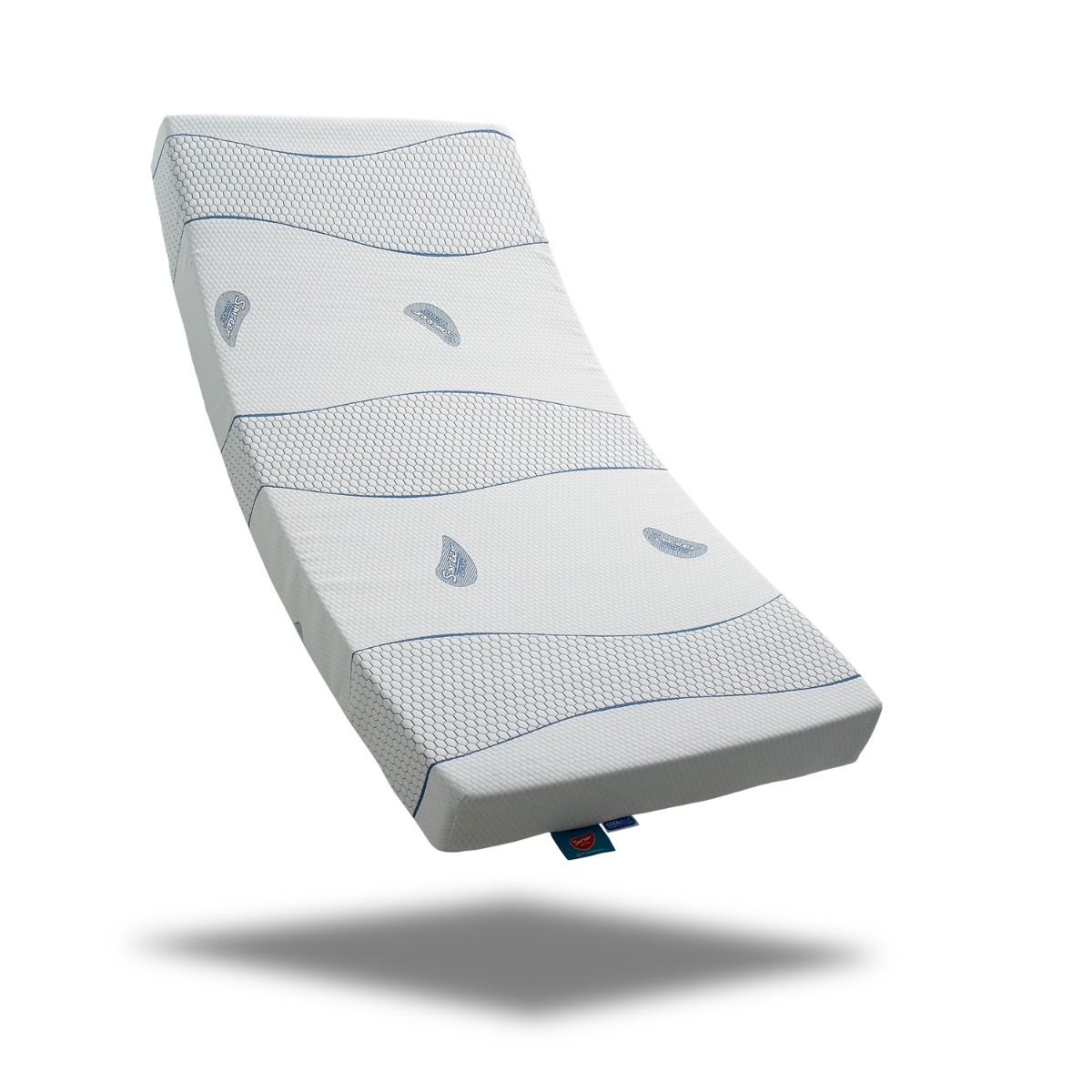 Sareer Cool Blue Memory Foam Mattress - Double 4ft6 - Kaitlyn & Co Industries