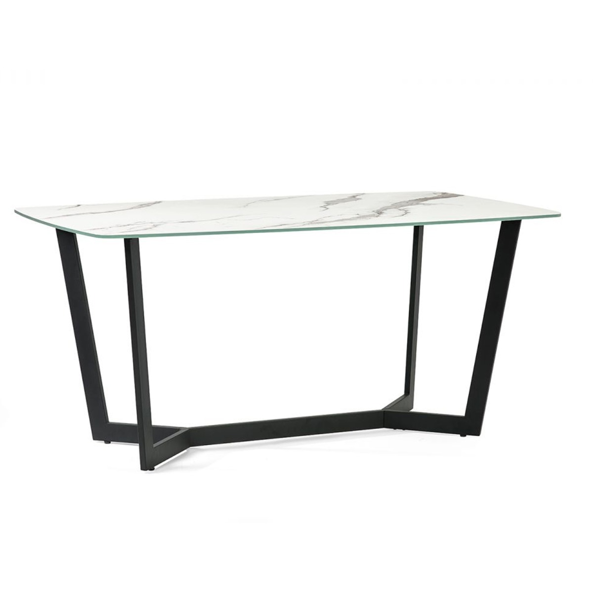 Olympus Dining Table - White Marble - JB Collections