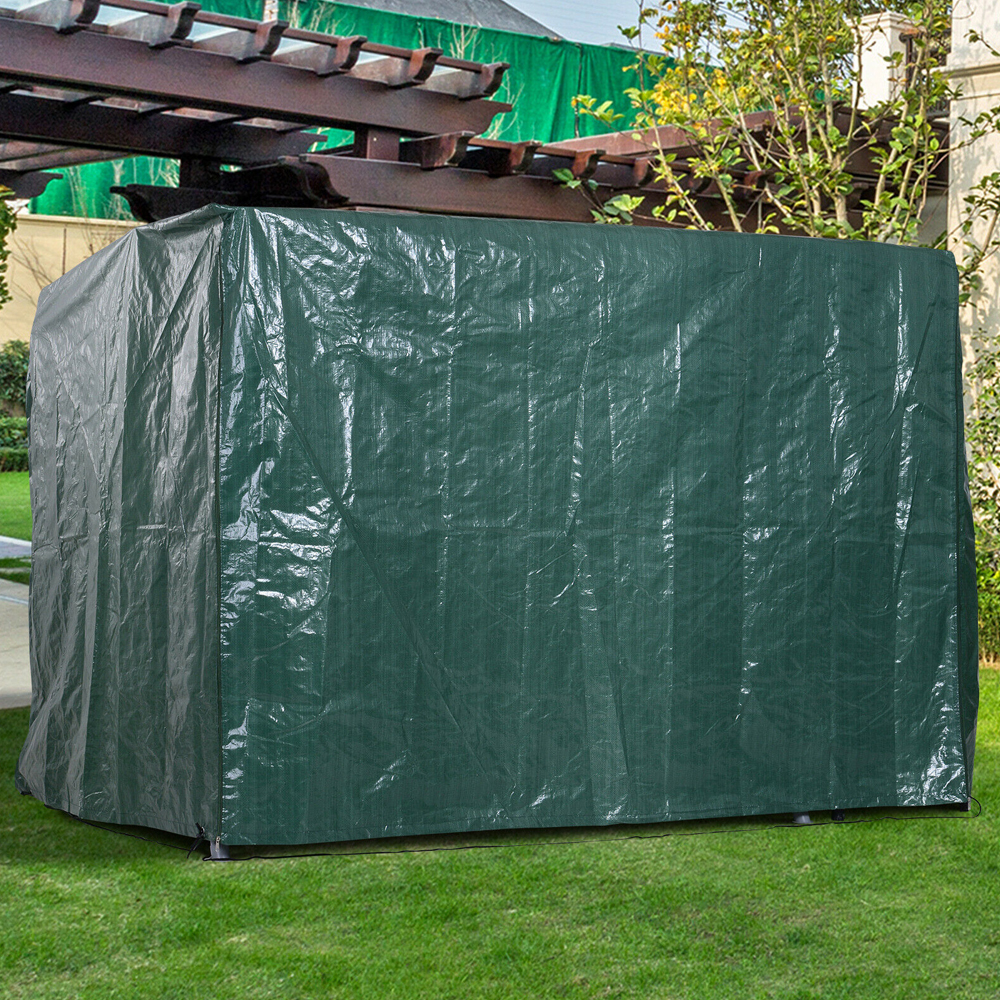 Large Garden Furniture Cover - Green - Gardens Direct