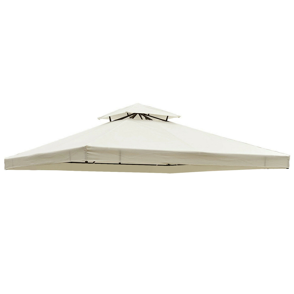 Marquee Roof Top Replacement Cover Cream Colour - 3Mx3M - Gardens Direct