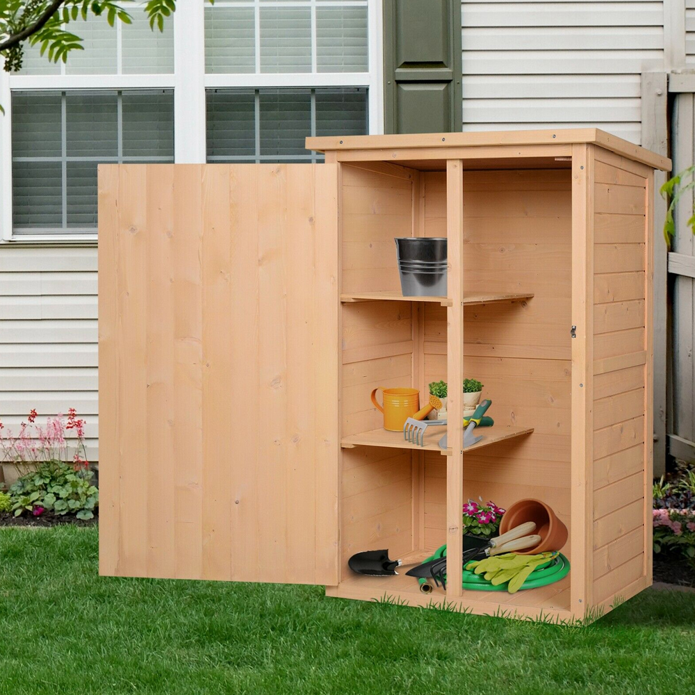 Wooden Garden Storage Shed - Gardens Direct