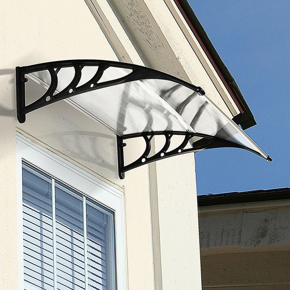 UV Rain Protection Door Canopy - White - Gardens Direct