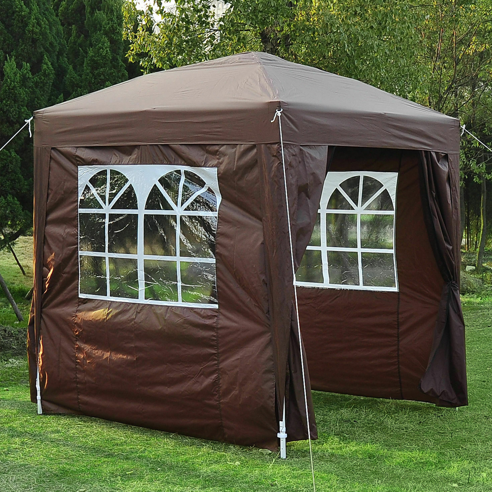 Marquee Pop Up Party Tent With Storage Bag 2Mx2M - Gardens Direct