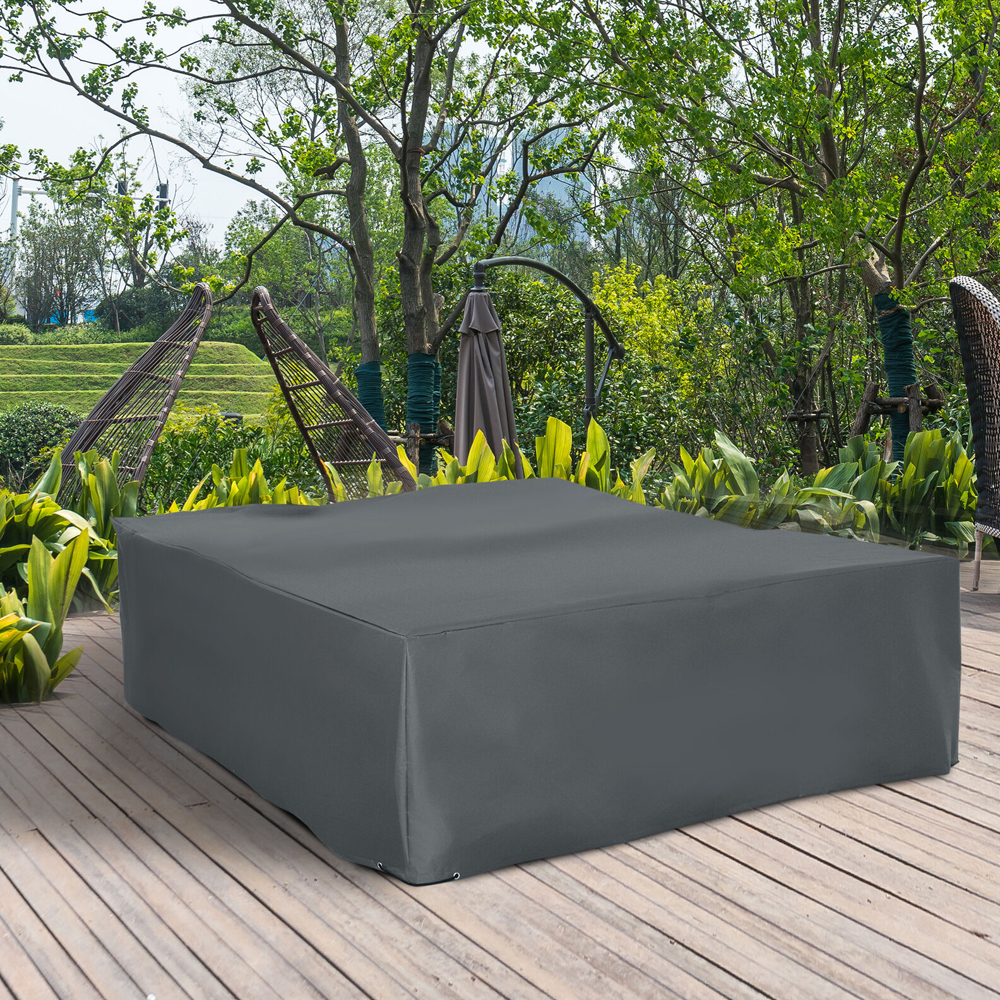 UV Resistant Protective Garden Furniture Cover - 275x205CM - Gardens Direct