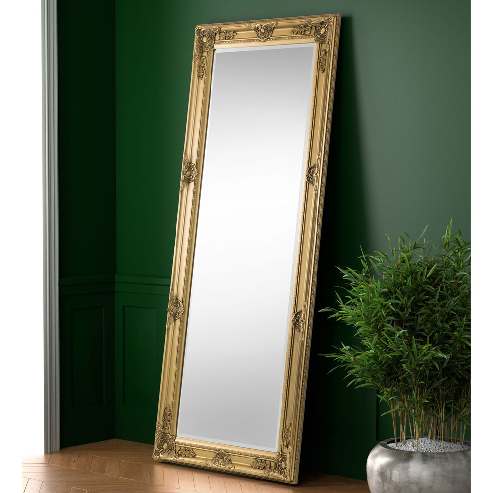 Palais Gold Lean-To Dress Mirror - JB Collections