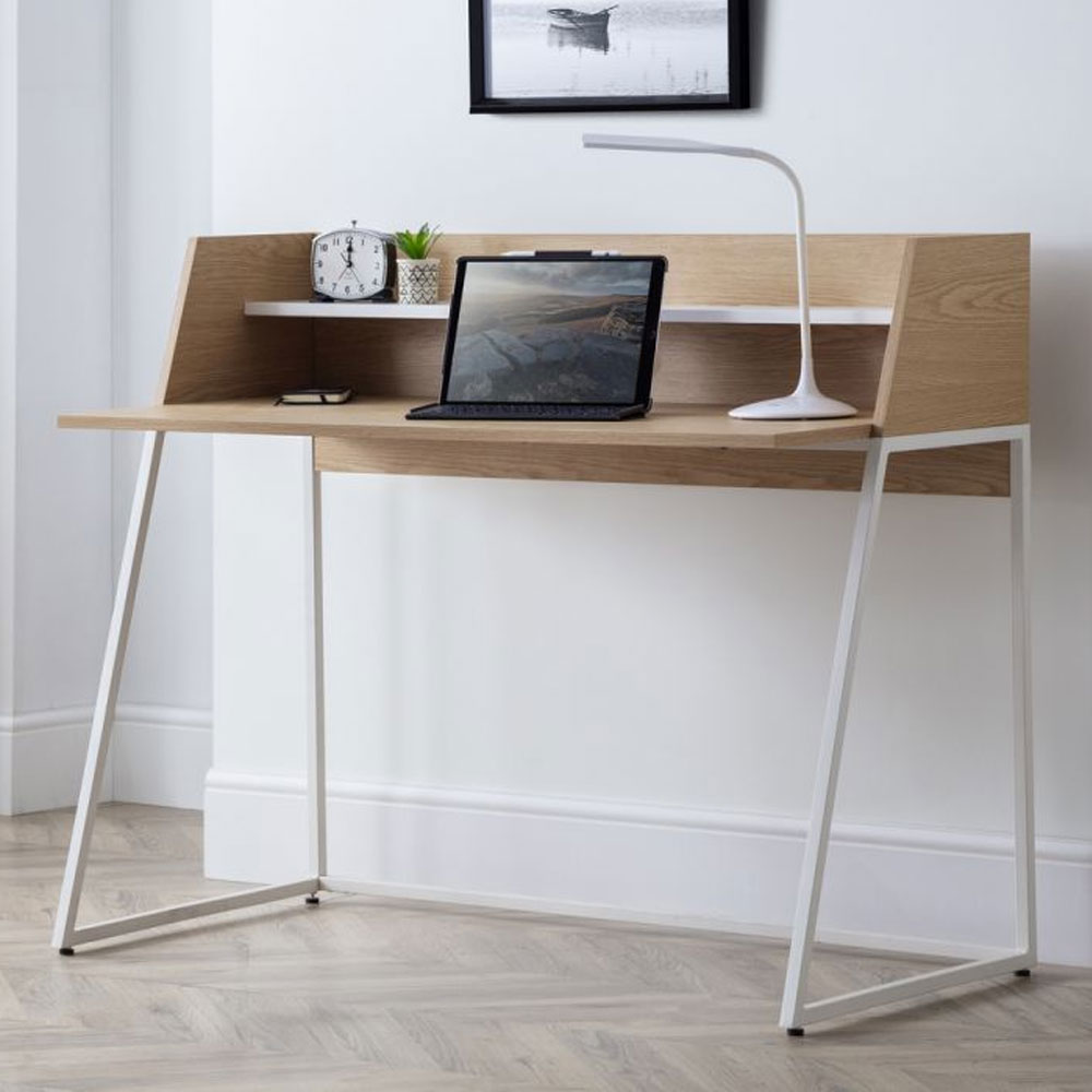Palmer Office Desk - Oak - JB Collections