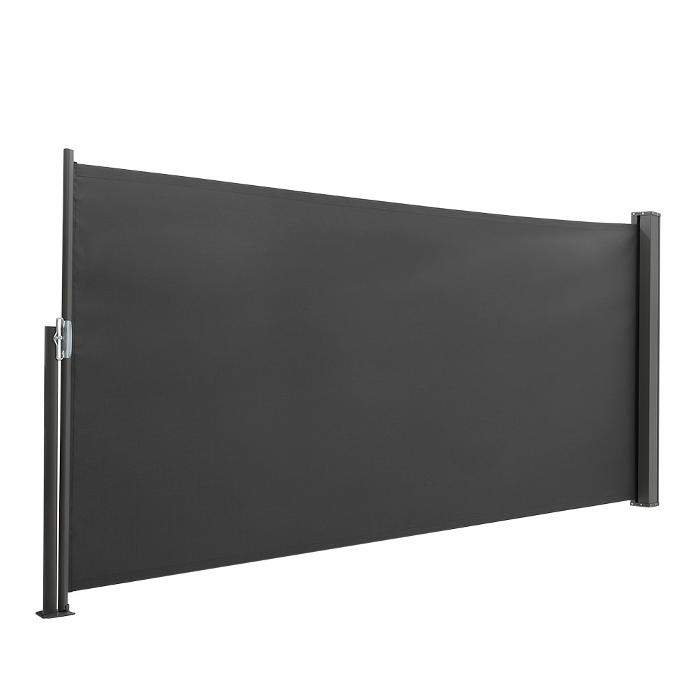 300cm Outdoor Patio Retractable Side Awning Balcony Sunshade Blind - Daily Deals