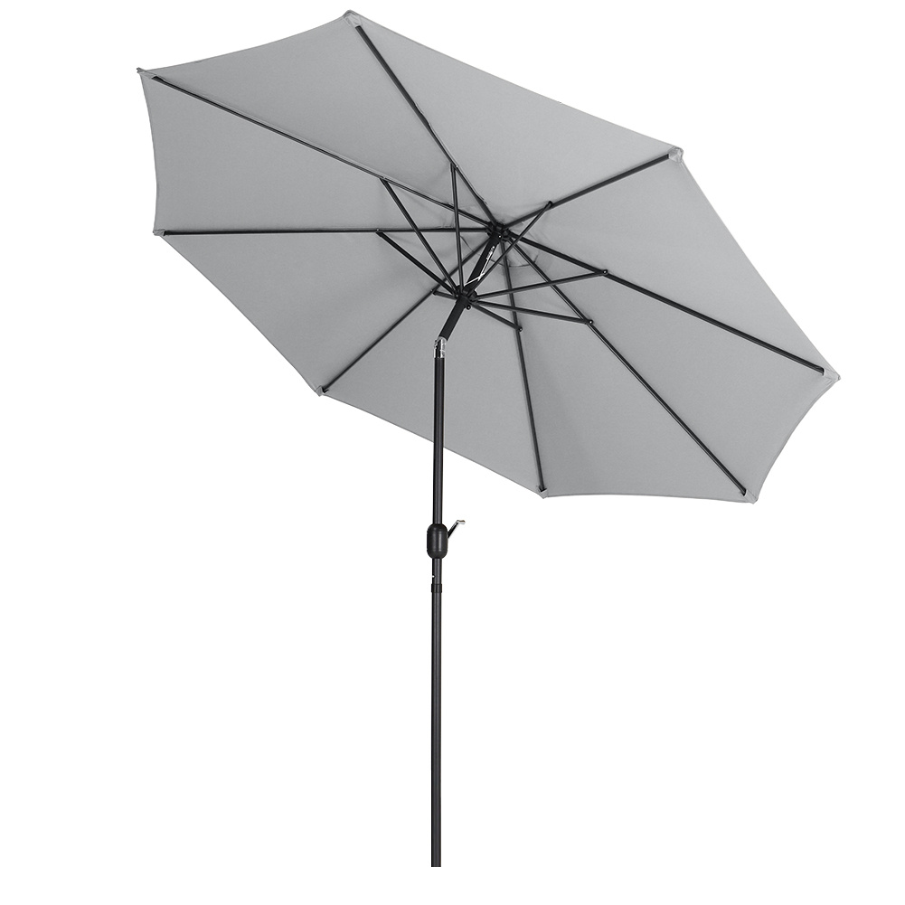 Patio Umbrella 3M Large Traditional Parasol with Resin Base - Daily Deals