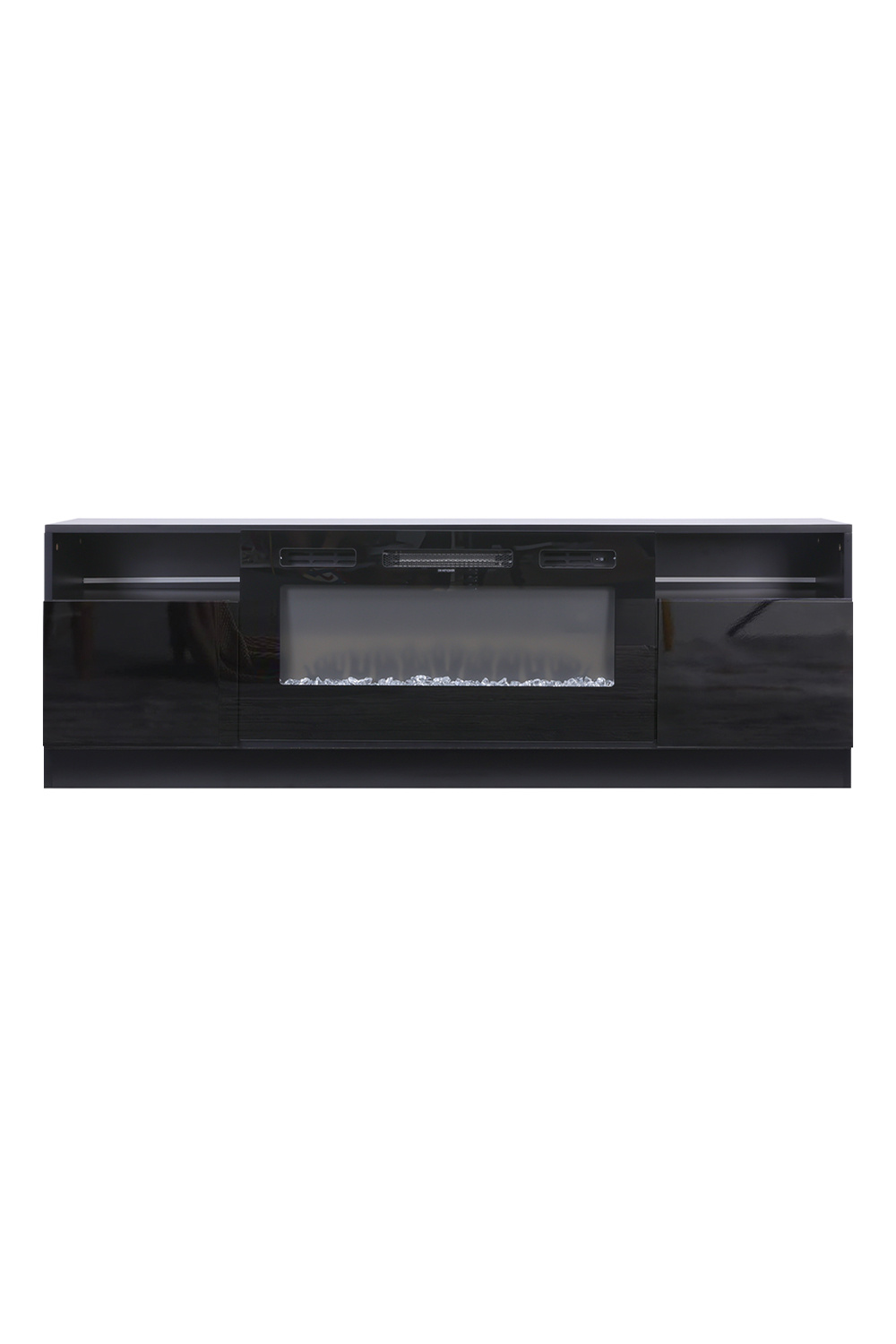 Recessed Electric Fireplace TV Stand - Daily Deals