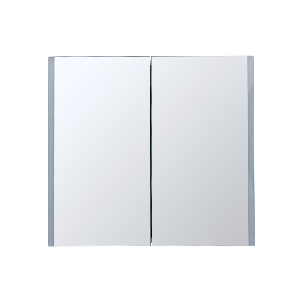 65cm W Bathroom Double Doors LED Mirror Cabinet