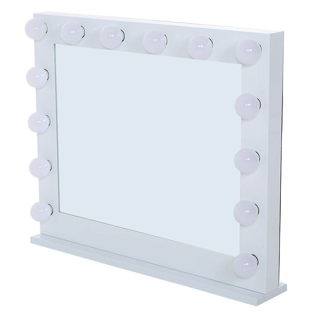 Metal Round Lighted Makeup Mirror for Tabletop - Daily Deals