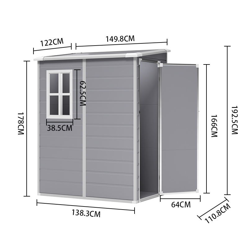 Outdoor Plastic Storage Shed - Daily Deals