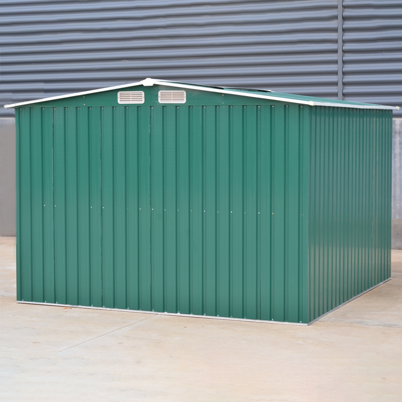 Green Large Metal Garden Tool Storage Shed-259cm D - Daily Deals
