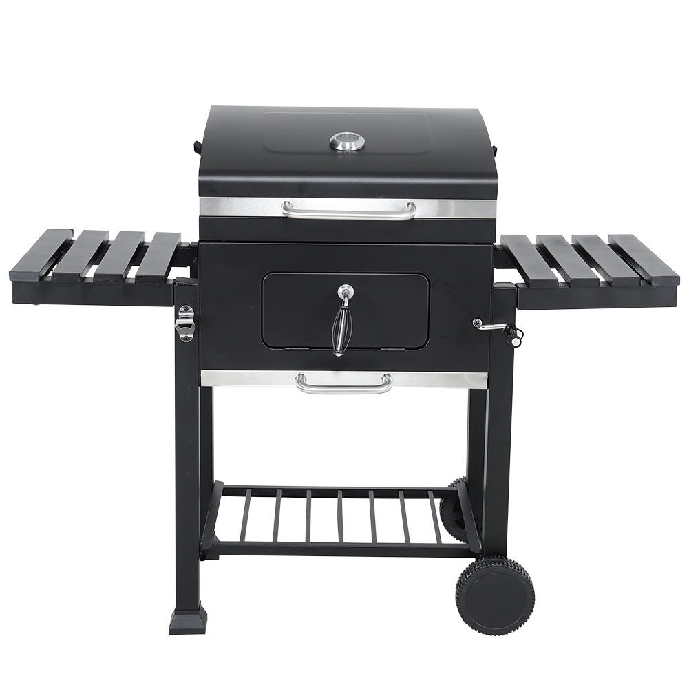 Carbon Steel BBQ Cooker Grill Mobile Stove Cooker - Daily Deals