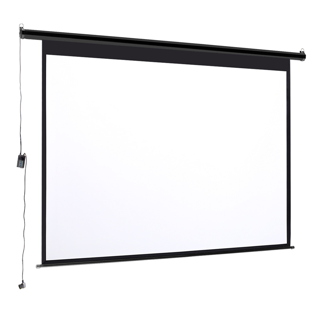 4:3 Projector Screen Remote Control 146cm W - Daily Deals