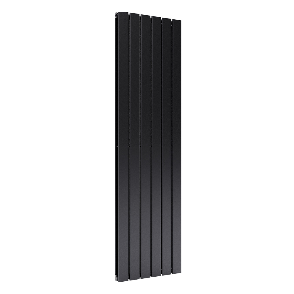 160cm H Smoke Grey Vertical Radiator With Double Panel - 6 Columns - Daily Deals