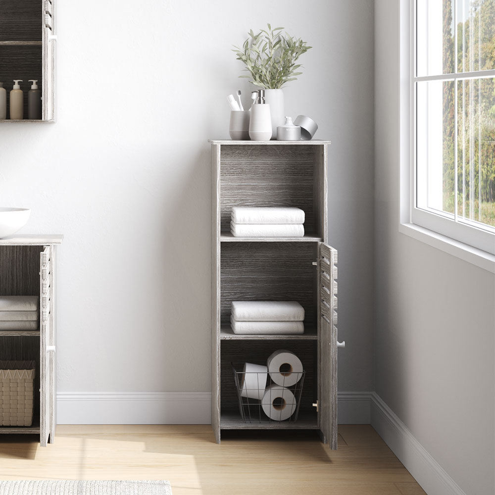 Minimalist Wooden Freestanding Bathroom Cabinet - Daily Deals