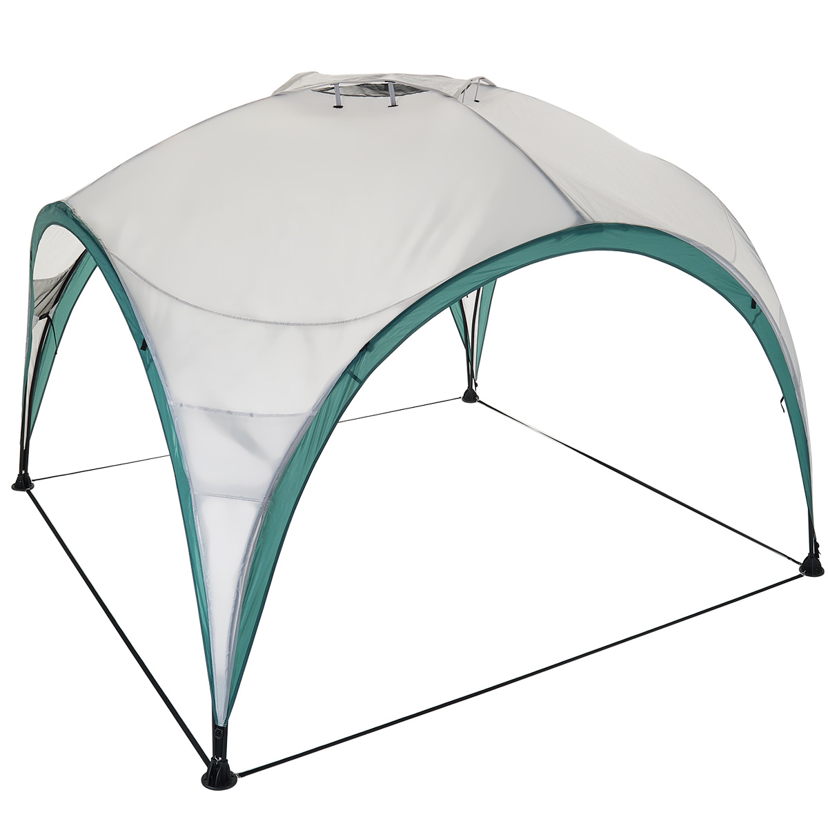 Spacious Sun Shade UV Protection Shelter for Comfortable 3*3m Outdoor Canopy, Green - Daily Deals