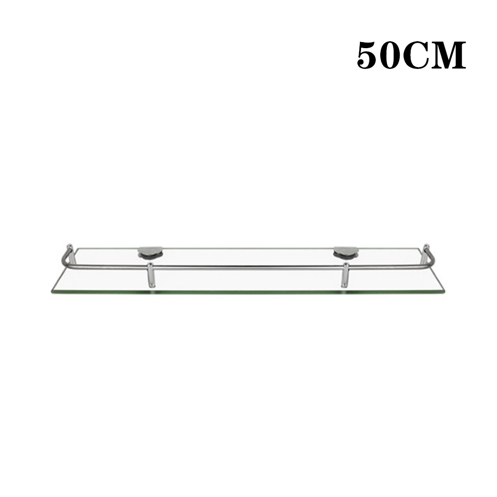 50cm Wall Mounted Bathroom Storage Shelf 50X0.6CM - Daily Deals