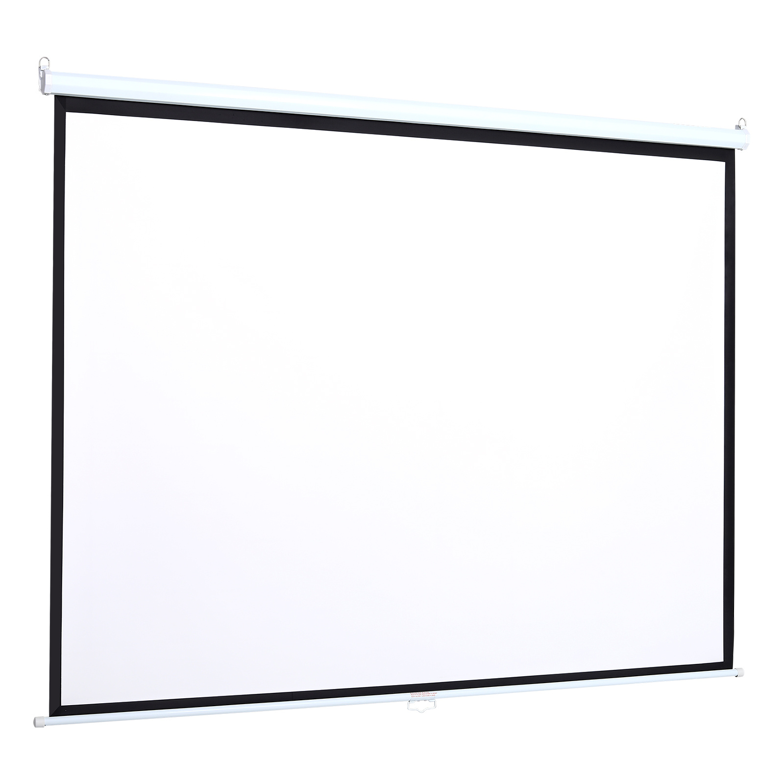 Manual Pull Down Retractable Projector Screen - Daily Deals