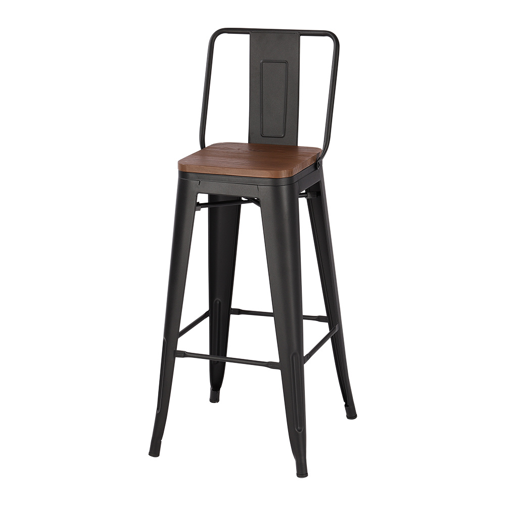 Set of 4 Metal Frame High Chair Bar Stool - Daily Deals