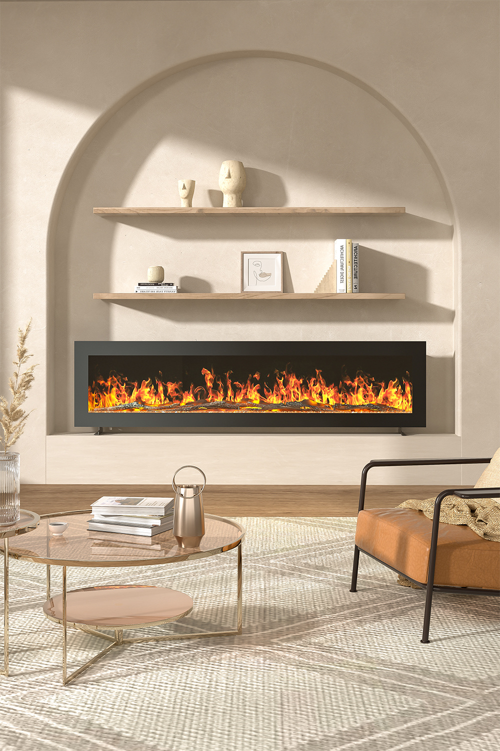 60inch Wall Mount Electric Fireplace - Daily Deals