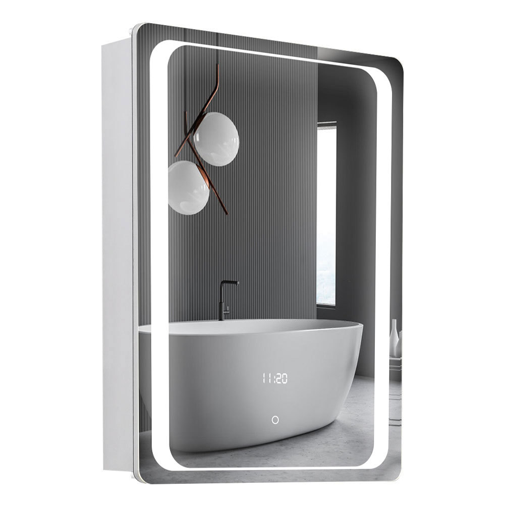 27x20inch LED Illuminated Mirror Cabinet With Sensor Switch - Daily Deals