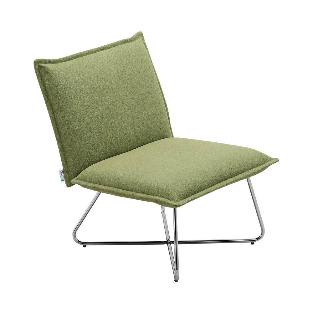 Green Modern Linen Accent Chair - Daily Deals