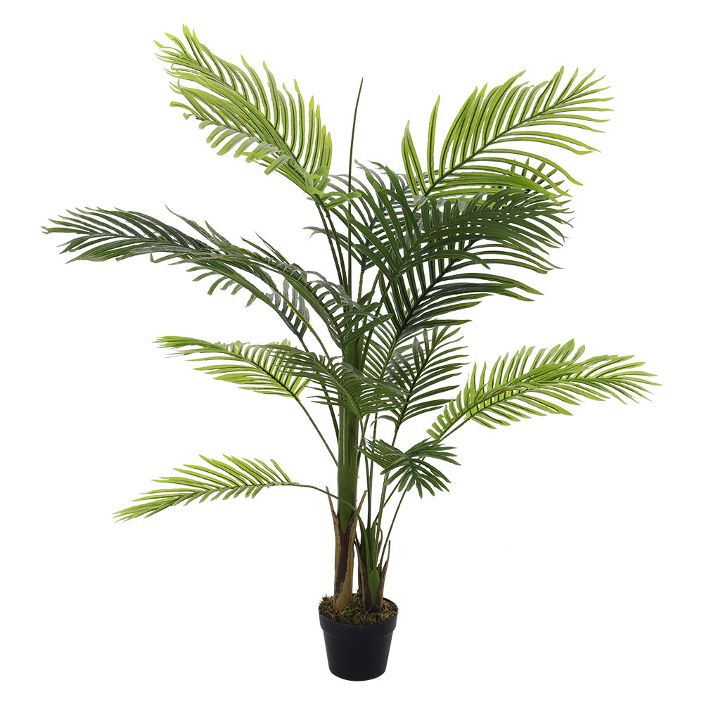 150cm Artificial Bamboo Palm Tree Plant in Pot Indoor Living Room Plant Decor - Daily Deals