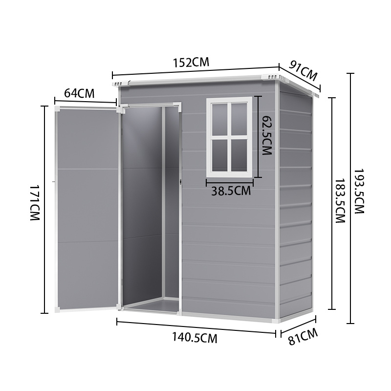 Plastic Outdoor Garden Tool Shed - Daily Deals