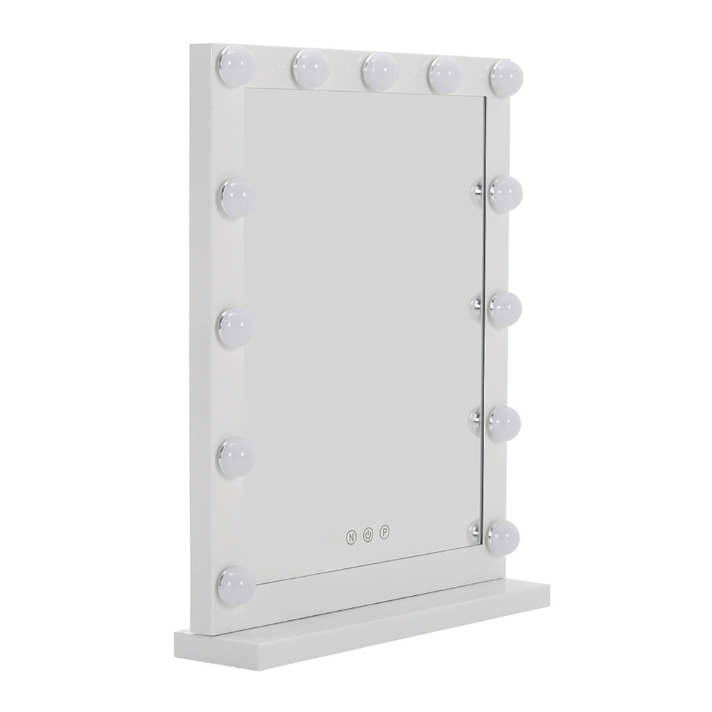 Hollywood Glow Rectangular Makeup Mirror with Stand - Daily Deals